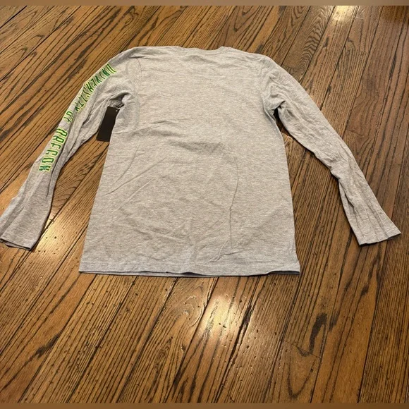 Vintage Gray University of Oregon Long Sleeve Shirt - Picture 5 of 7